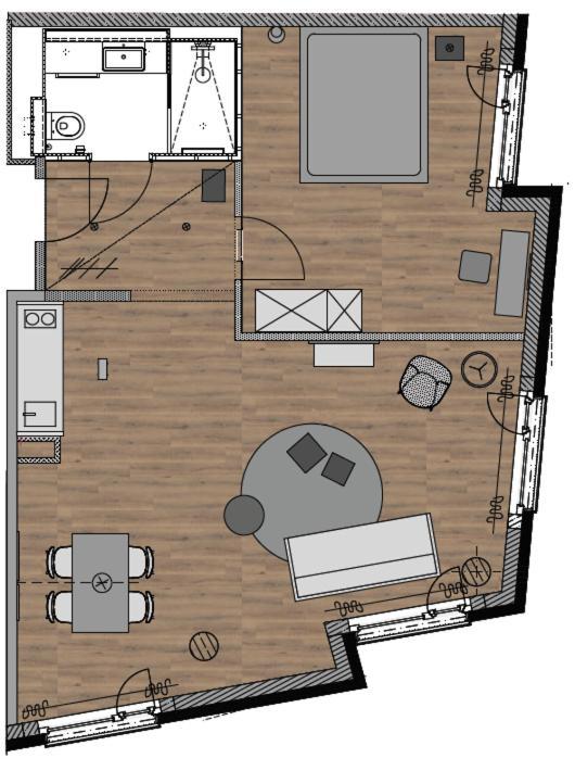 Black F House - Serviced Apartments Friburgo em Brisgóvia Quarto foto